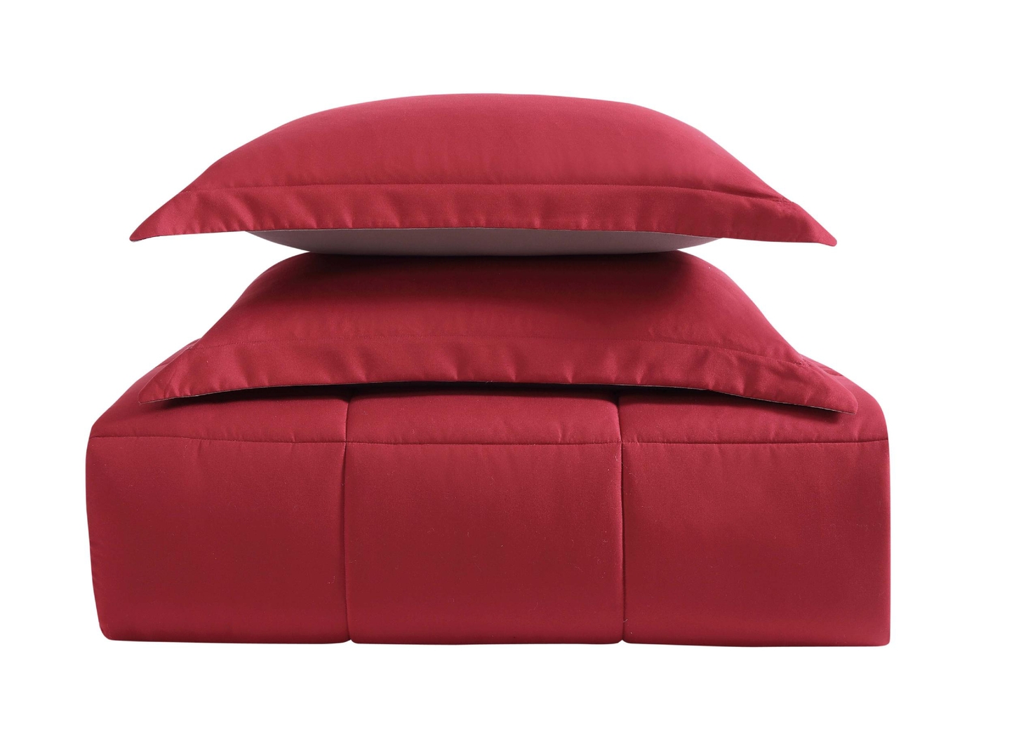 Kids Boyette Gray/Red Twin Comforter Set - Thumbnail - Image 2