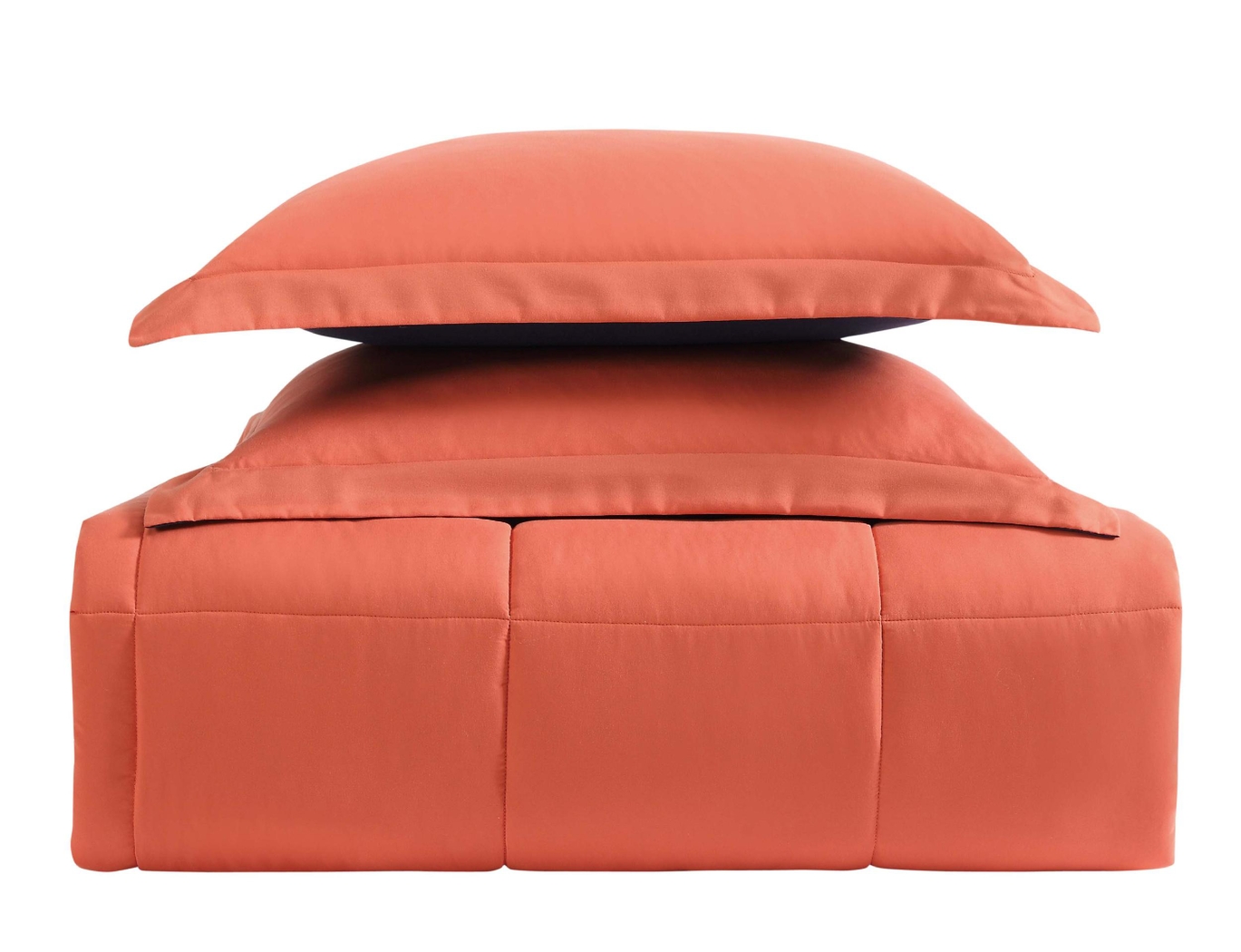 Kids Boyette Navy/Orange 3 Pc Full/Queen Comforter Set - Thumbnail - Image 2