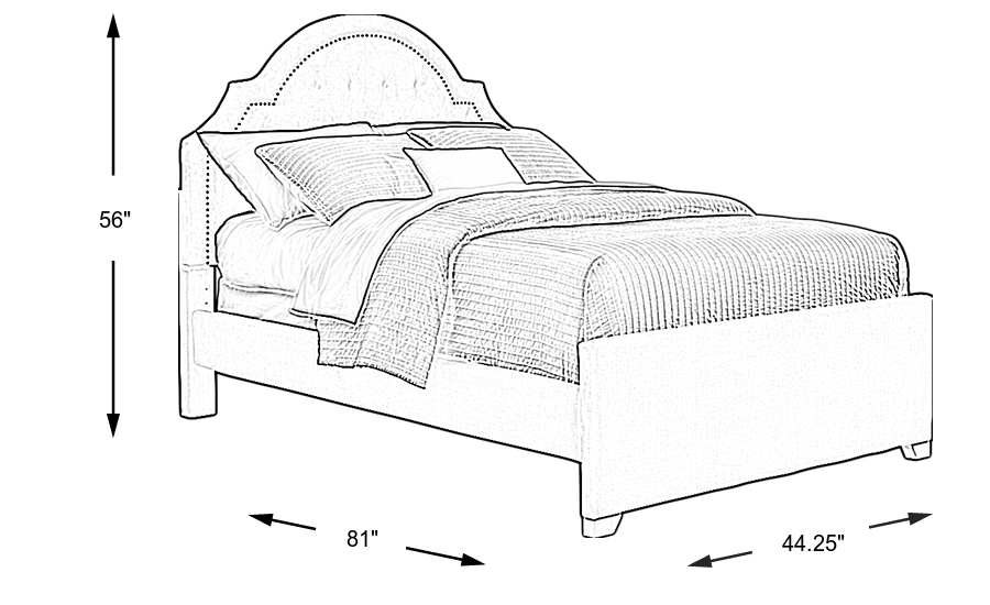 Dimension Image. Please refer to the Dimension Tab on this page for dimension details.