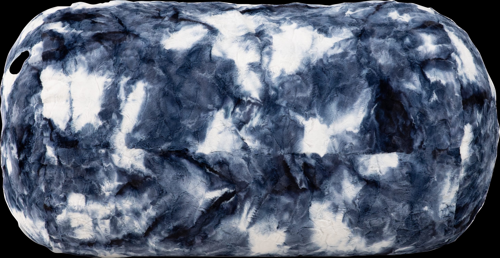 Kids Breun Blue White Bean Bag Lounger - Thumbnail - Image 1