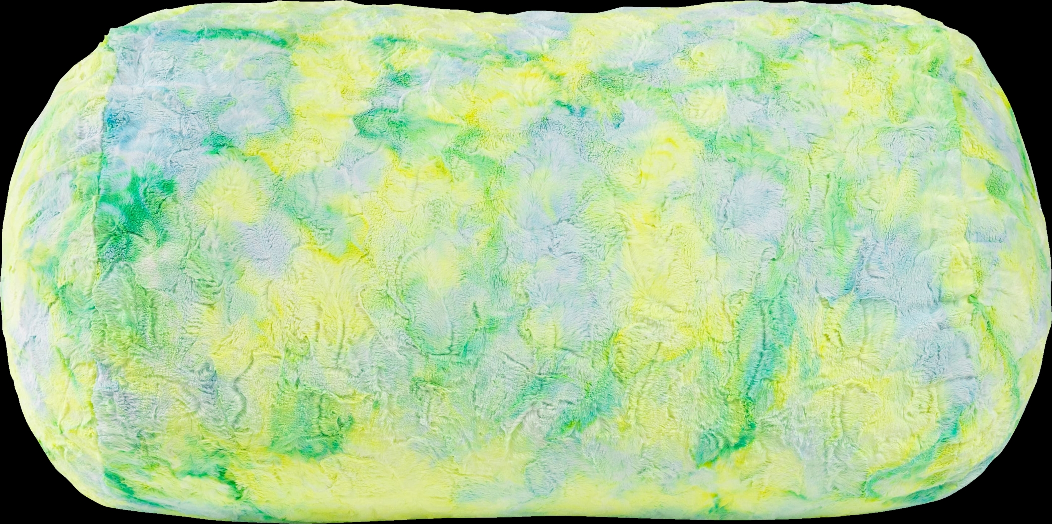 Kids Breun Yellow Green Bean Bag Lounger - Thumbnail - Image 1