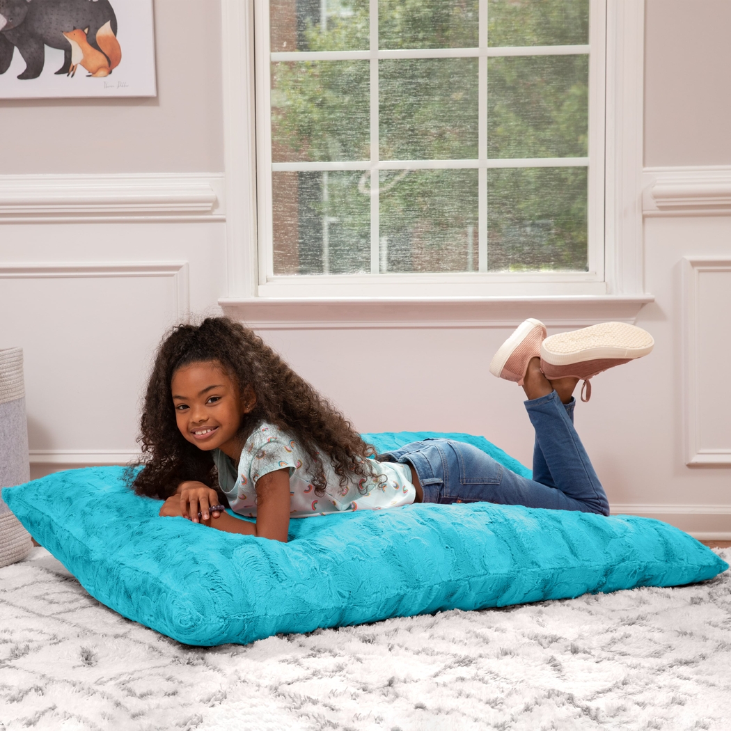 Kids Brigatine Turquoise Floor Pillow - Thumbnail - Image 2