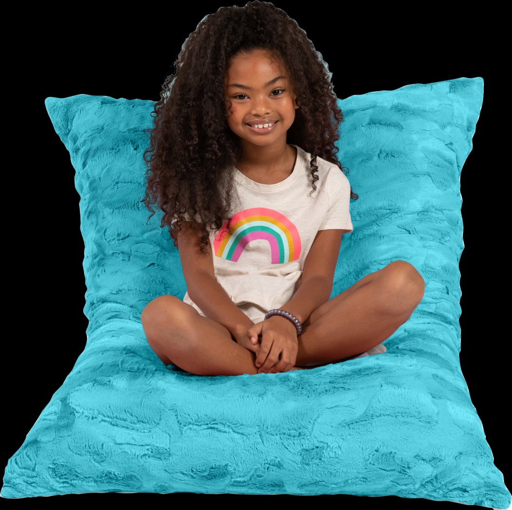 Kids Brigatine Turquoise Floor Pillow - Thumbnail - Image 3