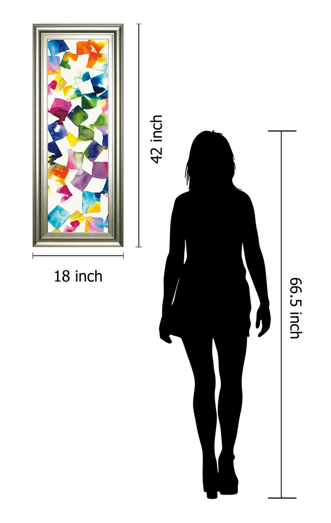 Kids Bright Cubism White Artwork - Thumbnail - Image 3