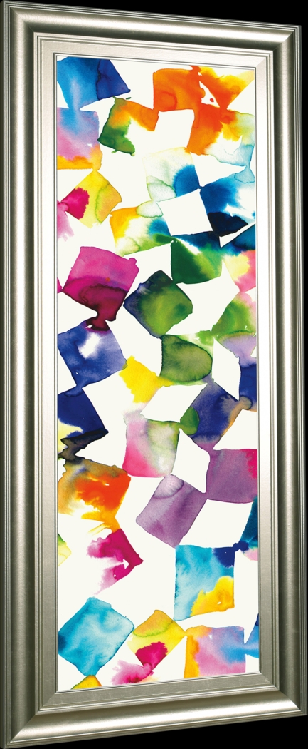 Kids Bright Cubism White Artwork - Thumbnail - Image 1