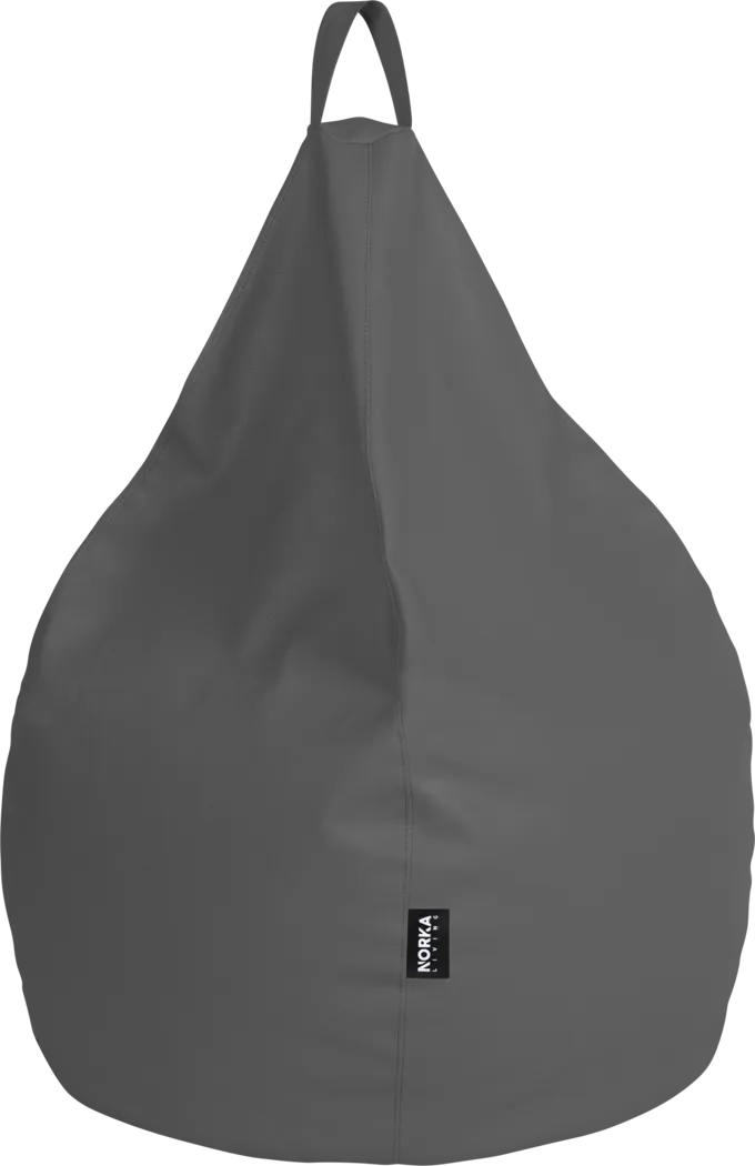 Kids Bright Drop Gray Bean Bag Chair - Thumbnail - Image 1