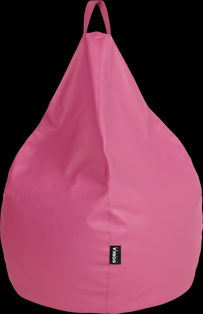 Kids Bright Drop Pink Bean Bag Chair - Thumbnail - Image 1