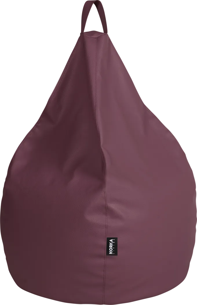 Kids Bright Drop Purple Bean Bag Chair - Thumbnail - Image 1