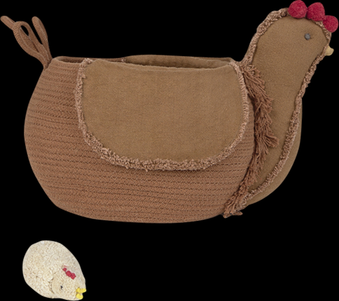 Kids Brown Chicken Basket - Thumbnail - Image 1