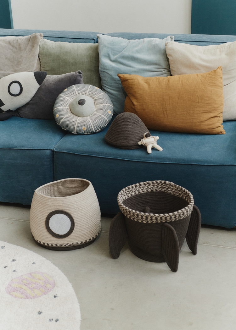 Kids Brown Rocket Basket - Thumbnail - Image 4