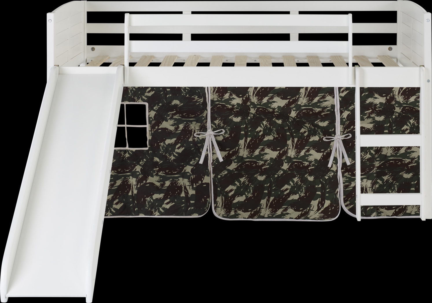 Kids Buelow Camo Twin Tent Loft Bed - Thumbnail - Image 3