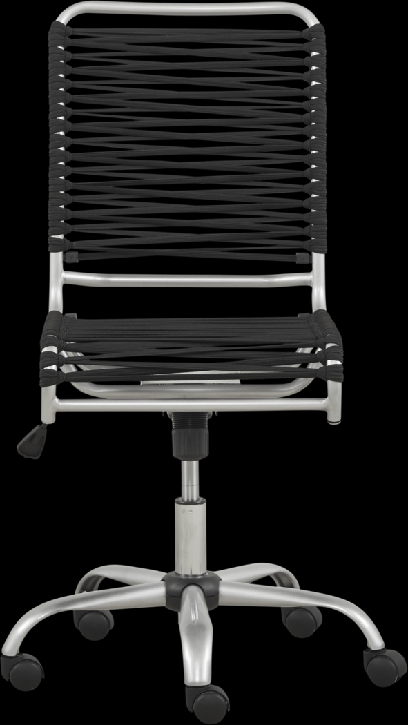 Kids Bungee Twist Black Desk Chair - Thumbnail - Image 2