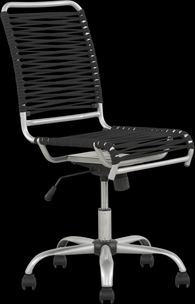 Kids Bungee Twist Black Desk Chair - Thumbnail - Image 1