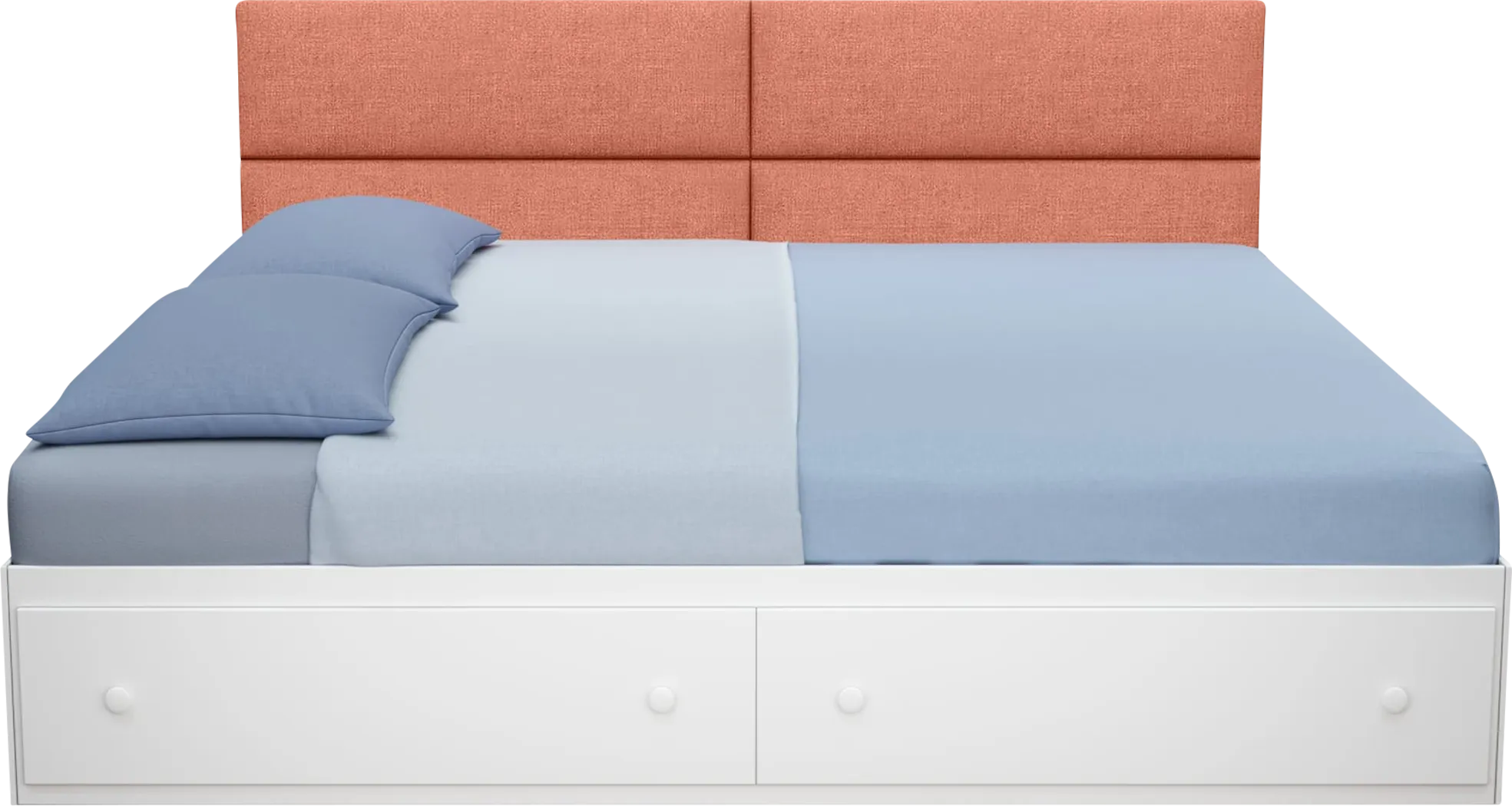 Kids Burkett Salmon Twin Headboard Panel, Set of 4 - Thumbnail - Image 4