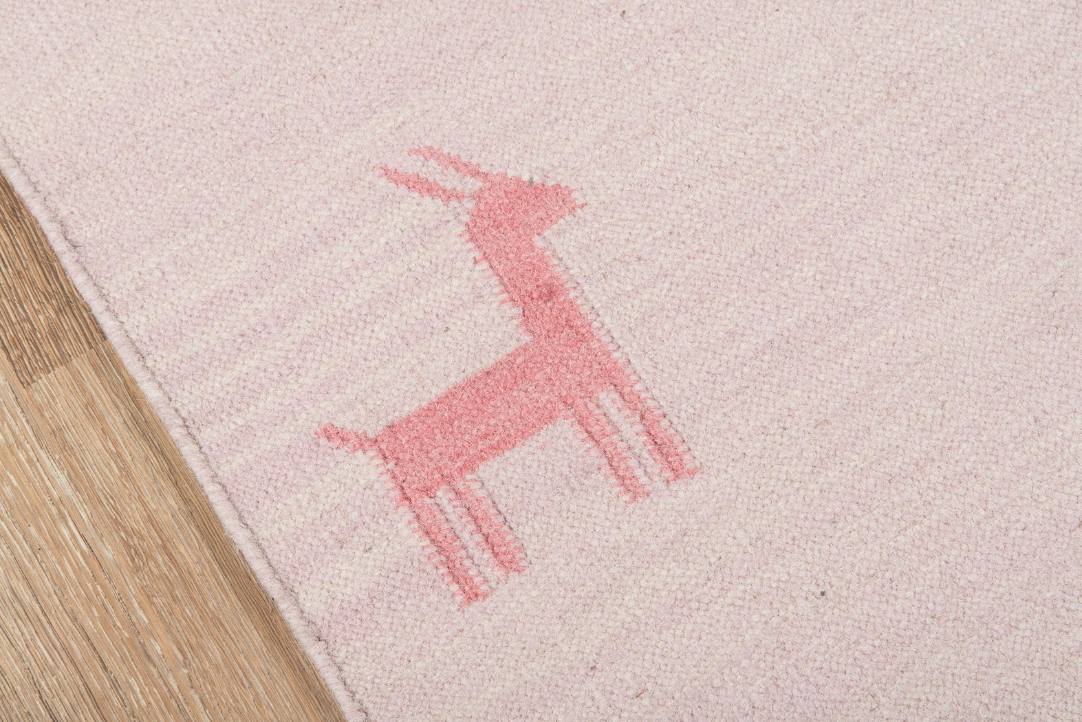 Kids Busy Meadow Pink 3'6 x 5'6 Rug - Thumbnail - Image 3