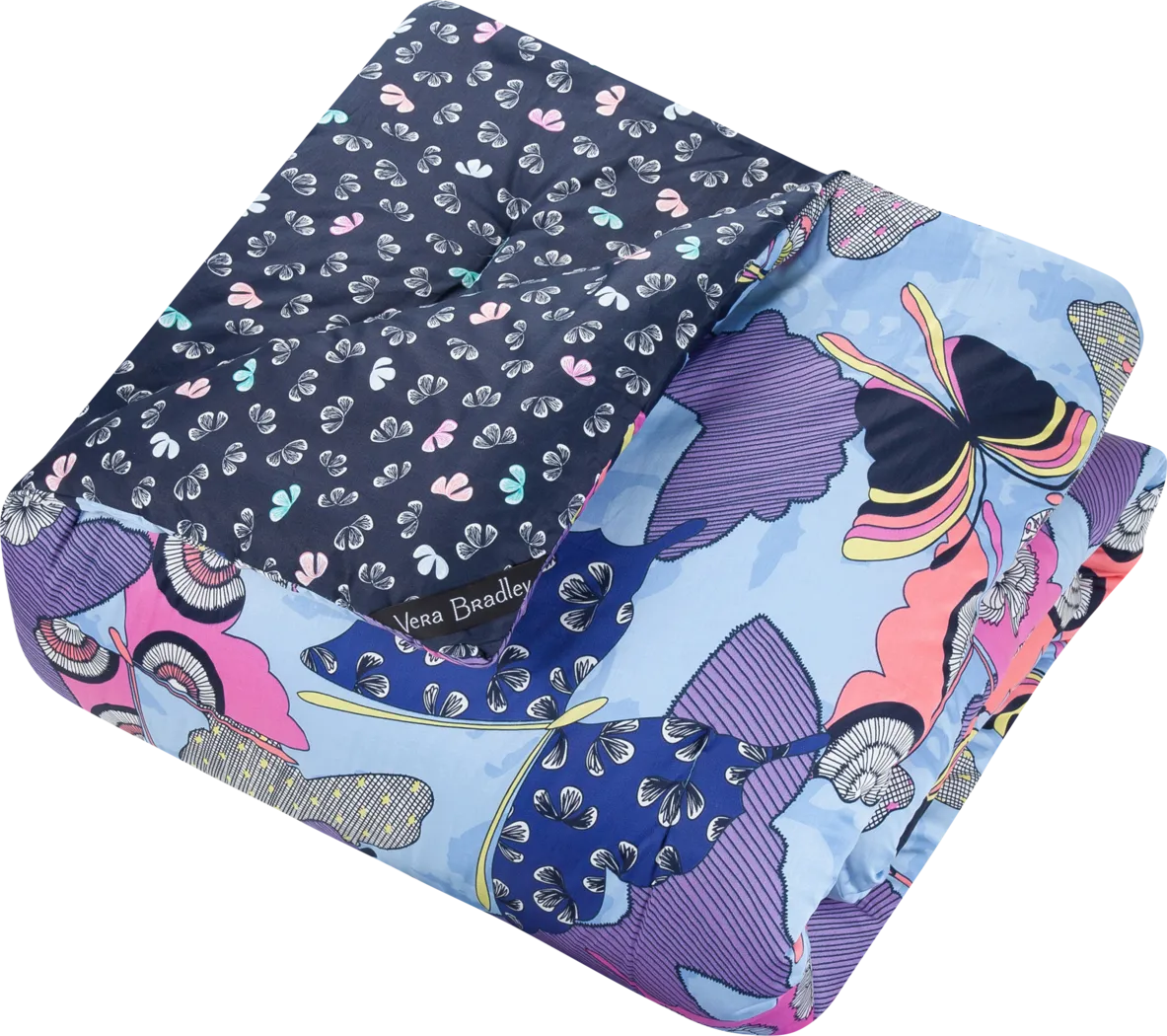 Kids Butterfly Collage Blue 2 Pc Twin/Twin XL Comforter Set - Thumbnail - Image 6