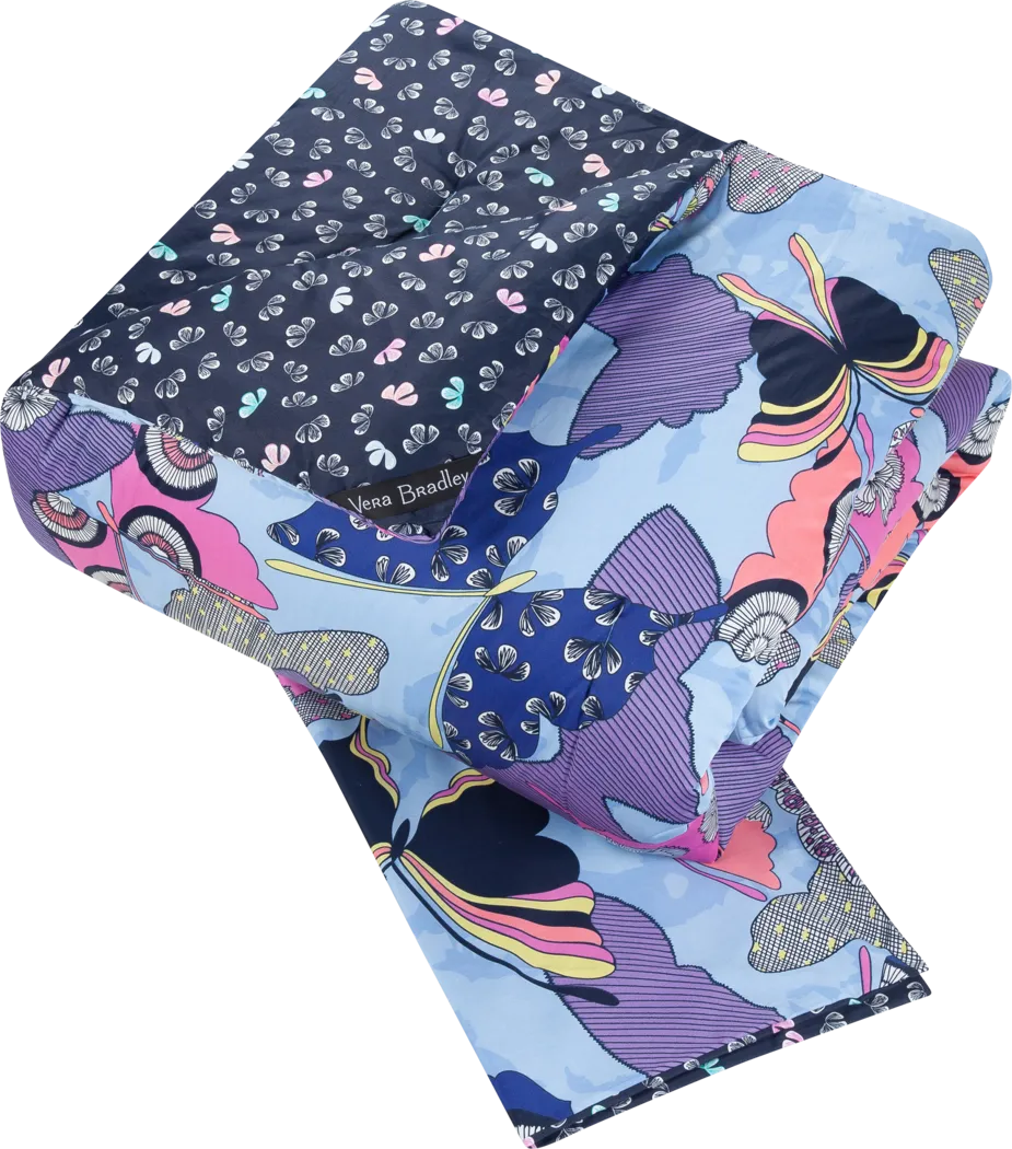 Kids Butterfly Collage Blue 2 Pc Twin/Twin XL Comforter Set - Thumbnail - Image 7