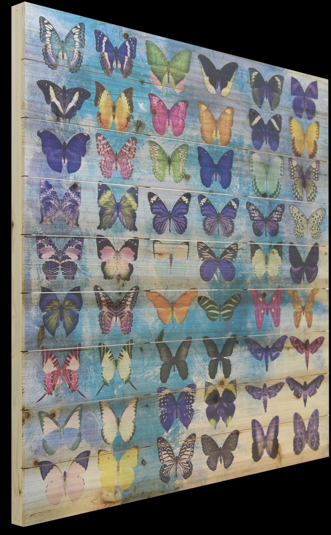 Kids Butterfly Family Rainbow Wall Art - Thumbnail - Image 2