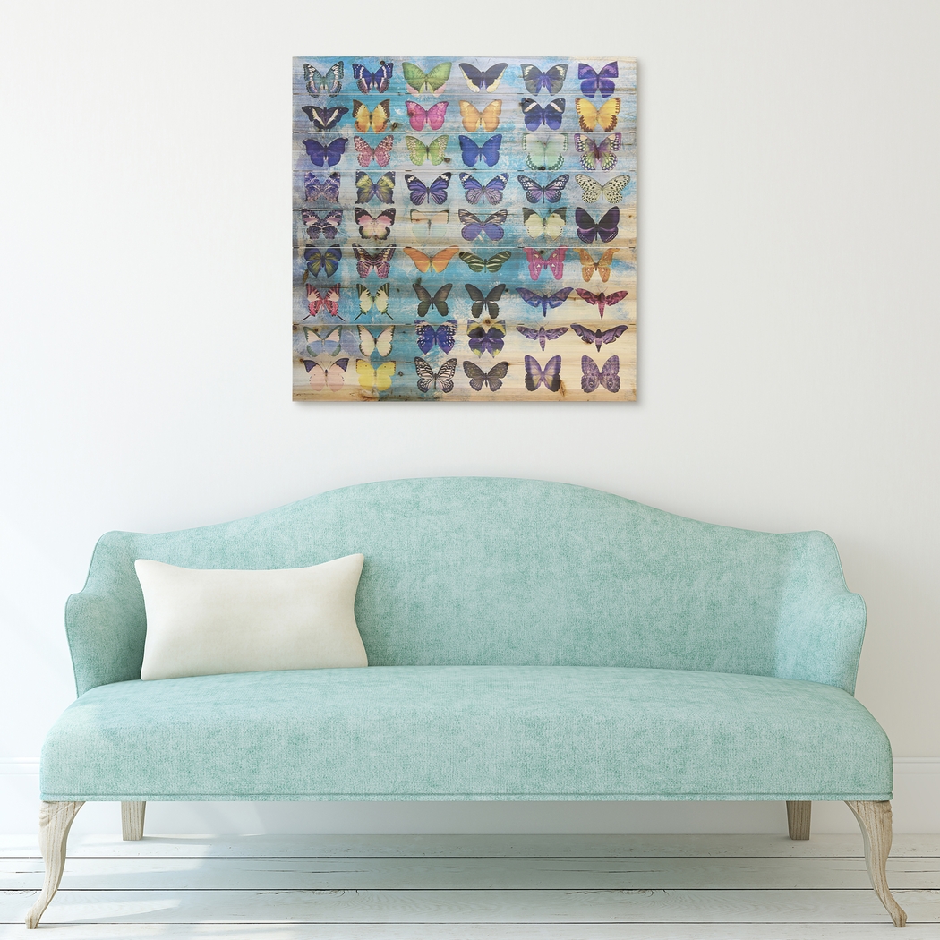 Kids Butterfly Family Rainbow Wall Art - Thumbnail - Image 6