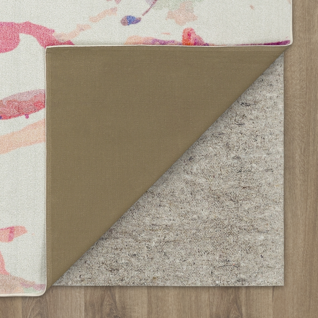 Kids Butterfly Murmurs Pink 3'4 x 5' Rug - Thumbnail - Image 6