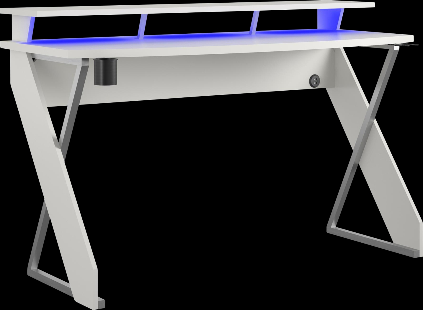 Kids Cabob White Gaming Desk - Thumbnail - Image 1