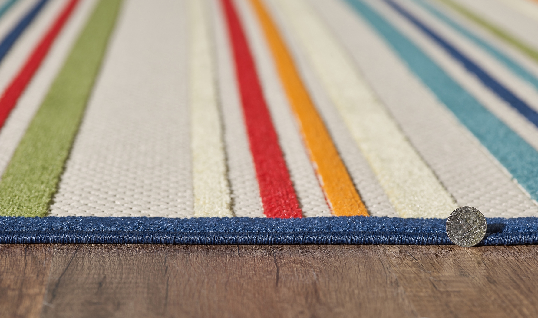 Kids Cordelia Multi 5'3 x 7' Rug - Thumbnail - Image 4