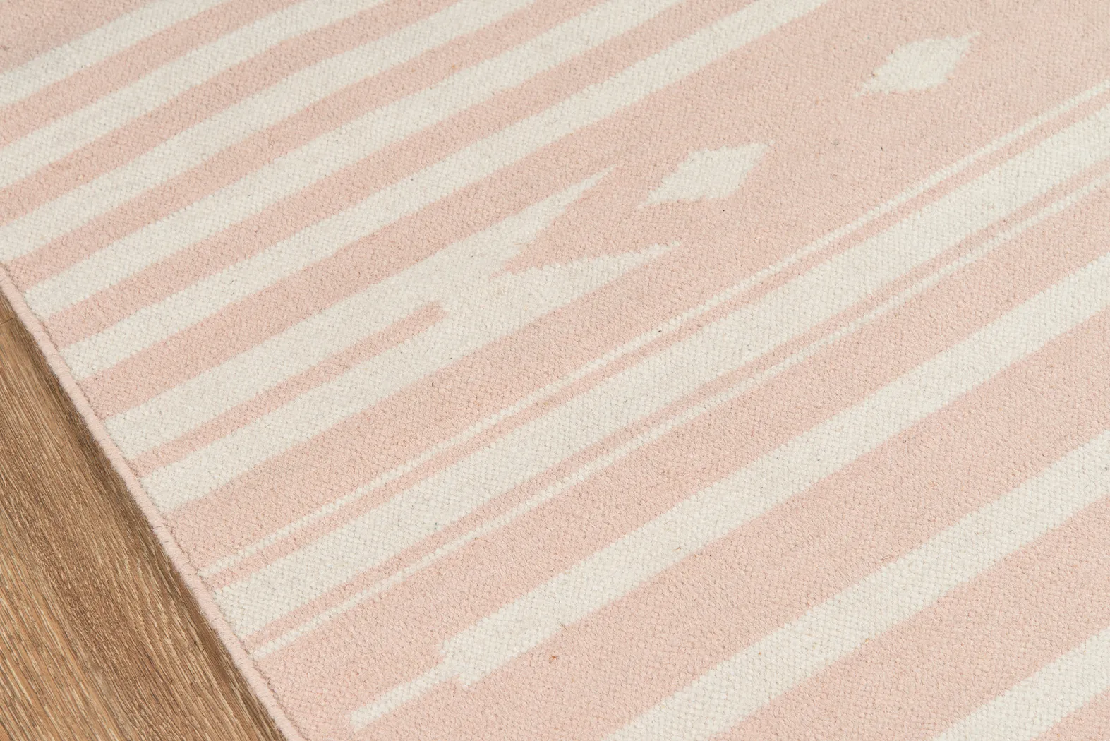 Kids Calm Pastel Pink 5' x 7'6 Rug - Thumbnail - Image 3