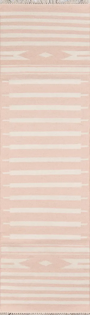 Kids Calm Pastel Pink 5' x 7'6 Rug - Thumbnail - Image 5