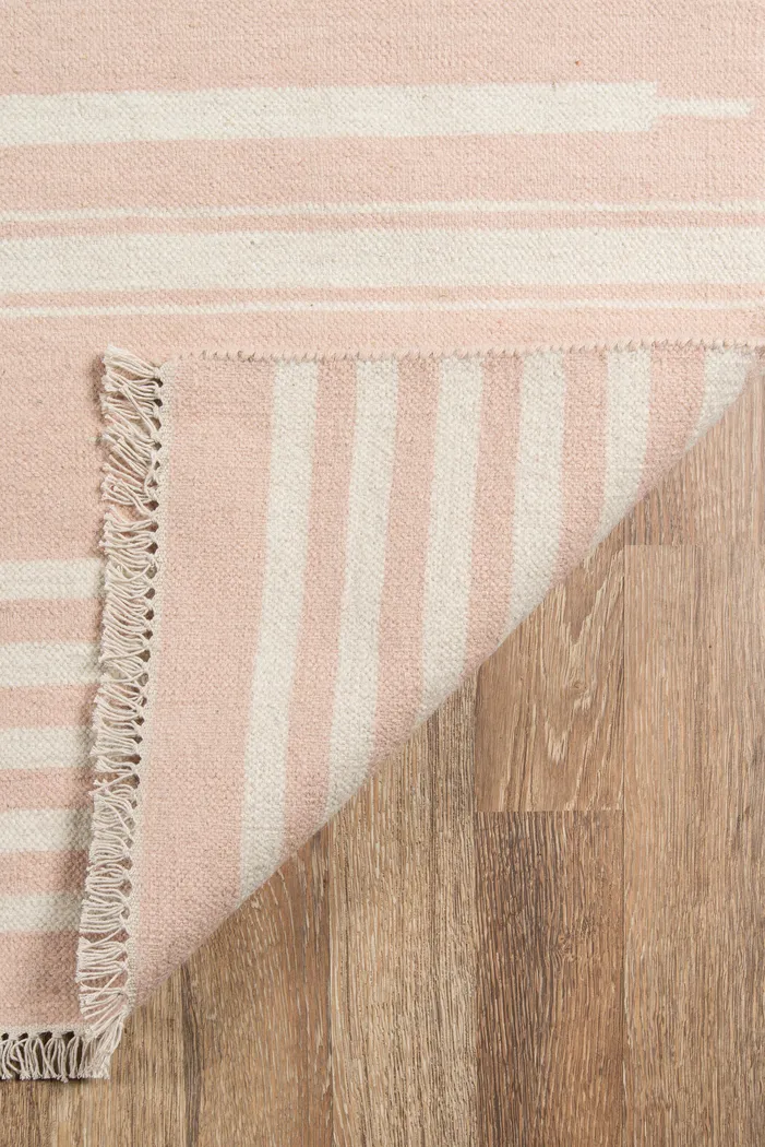 Kids Calm Pastel Pink 5' x 7'6 Rug - Thumbnail - Image 6