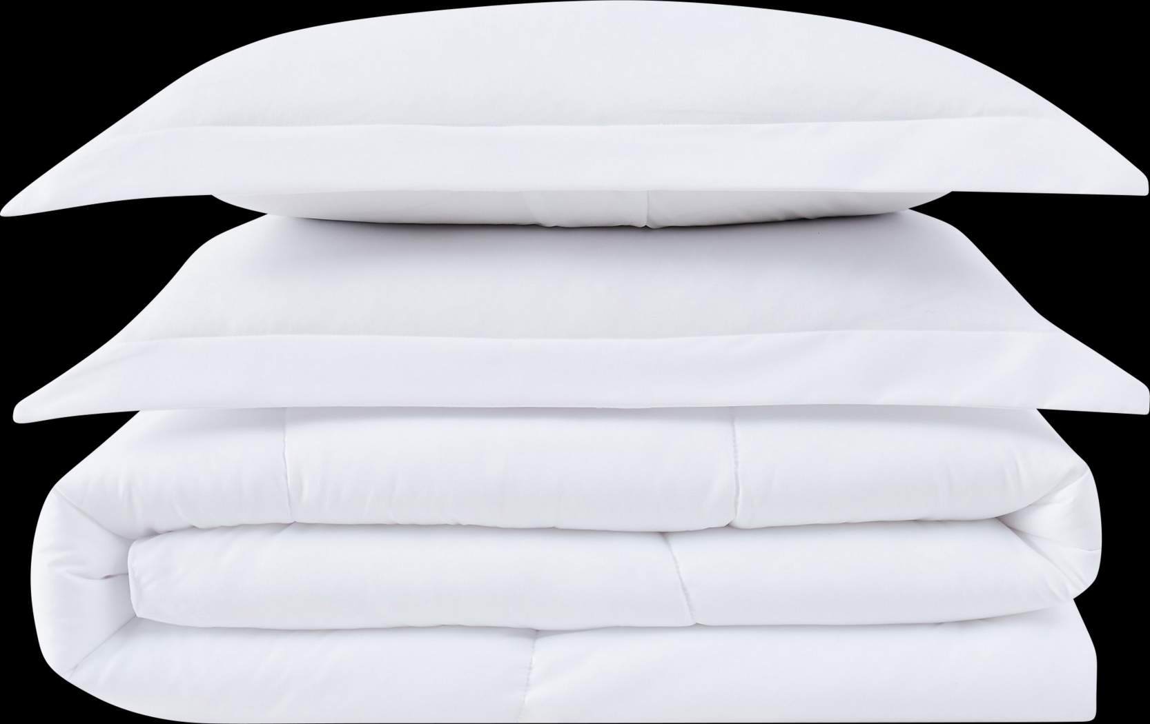 Kids Calming Colors White Full/Queen Comforter Set - Thumbnail - Image 2