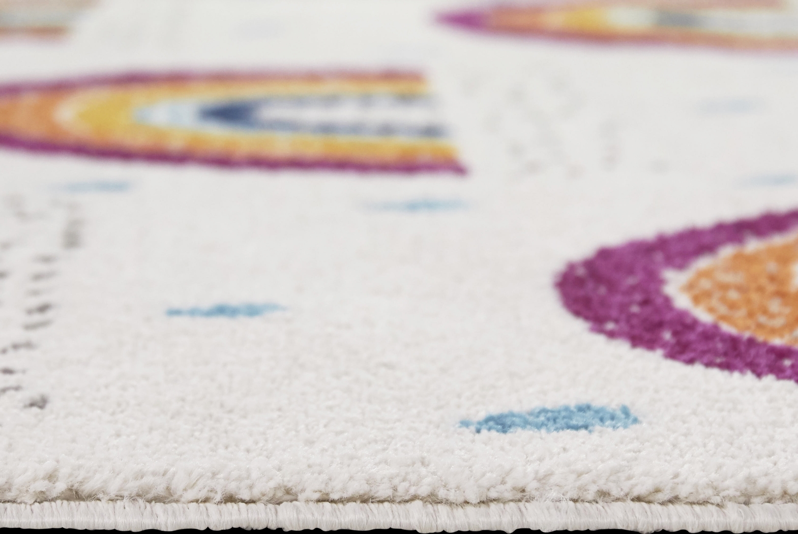 Kids Camborne Cream 5'3 x 7' Rug - Thumbnail - Image 5