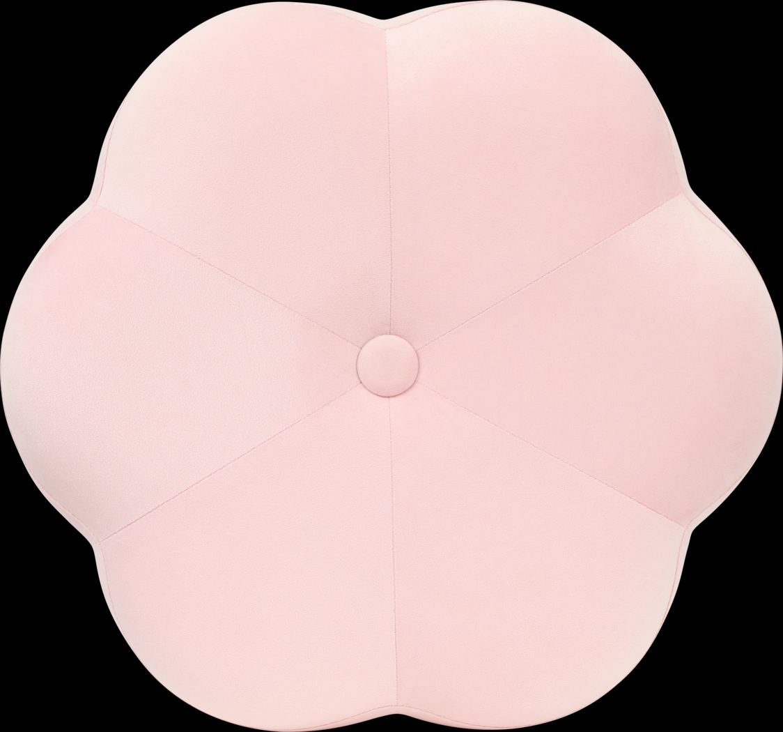 Kids Camelia Blush Vanity Stool - Thumbnail - Image 4