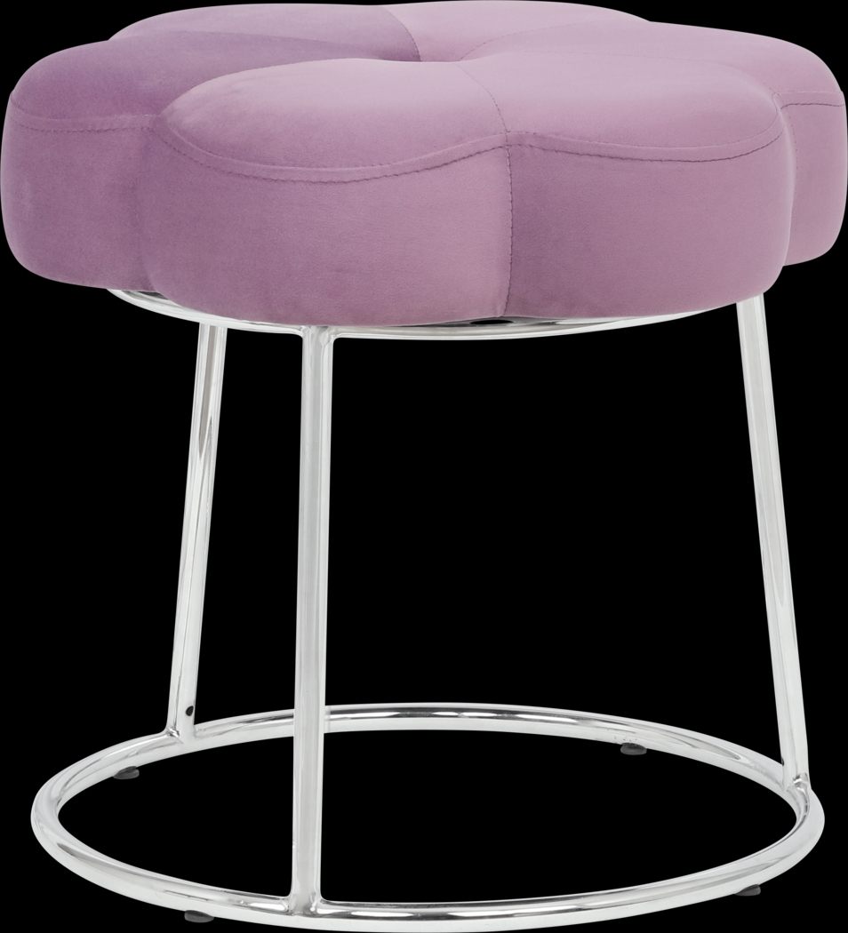 Kids Camelia Purple Vanity Stool - Thumbnail - Image 3