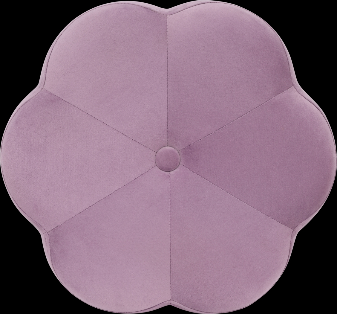Kids Camelia Purple Vanity Stool - Thumbnail - Image 4