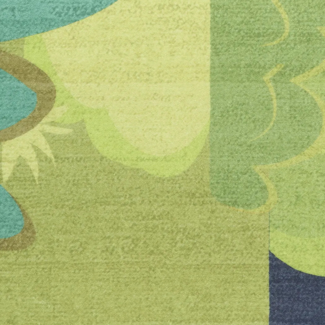 Kids Camping Air Navy 4' x 6' Rug - Thumbnail - Image 7