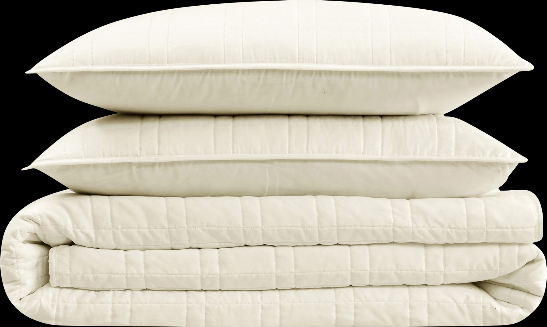 Kids Candy Colors Beige Full/Queen Quilt Set - Thumbnail - Image 2