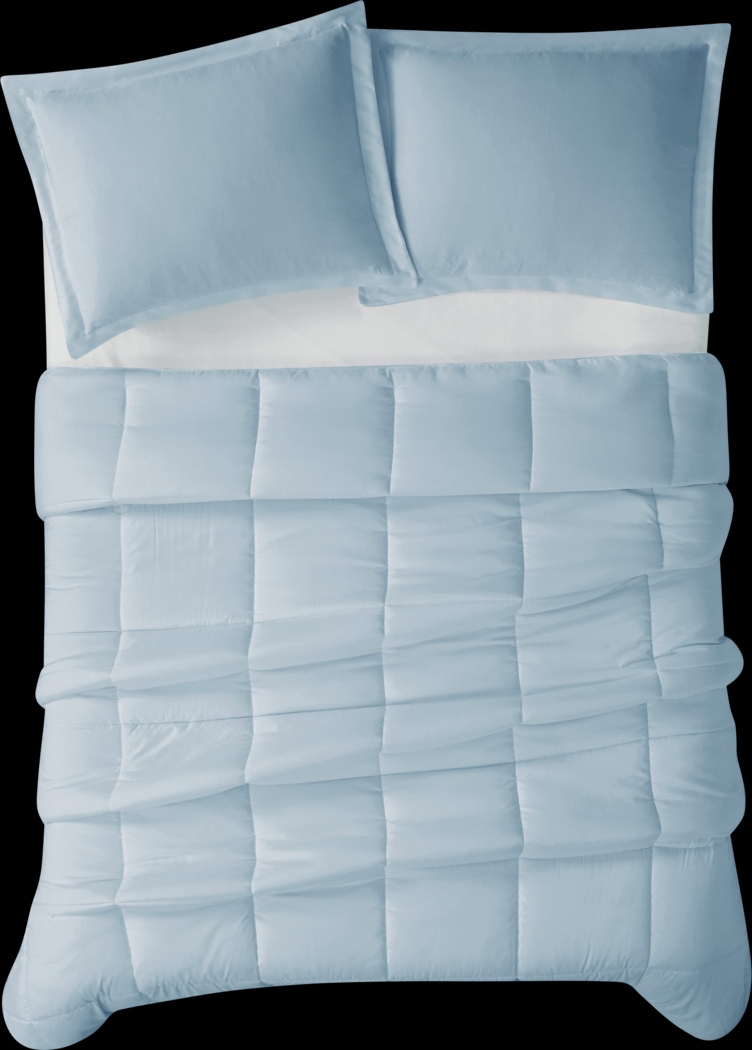 Kids Candy Colors Blue Twin Comforter Set - Thumbnail - Image 4