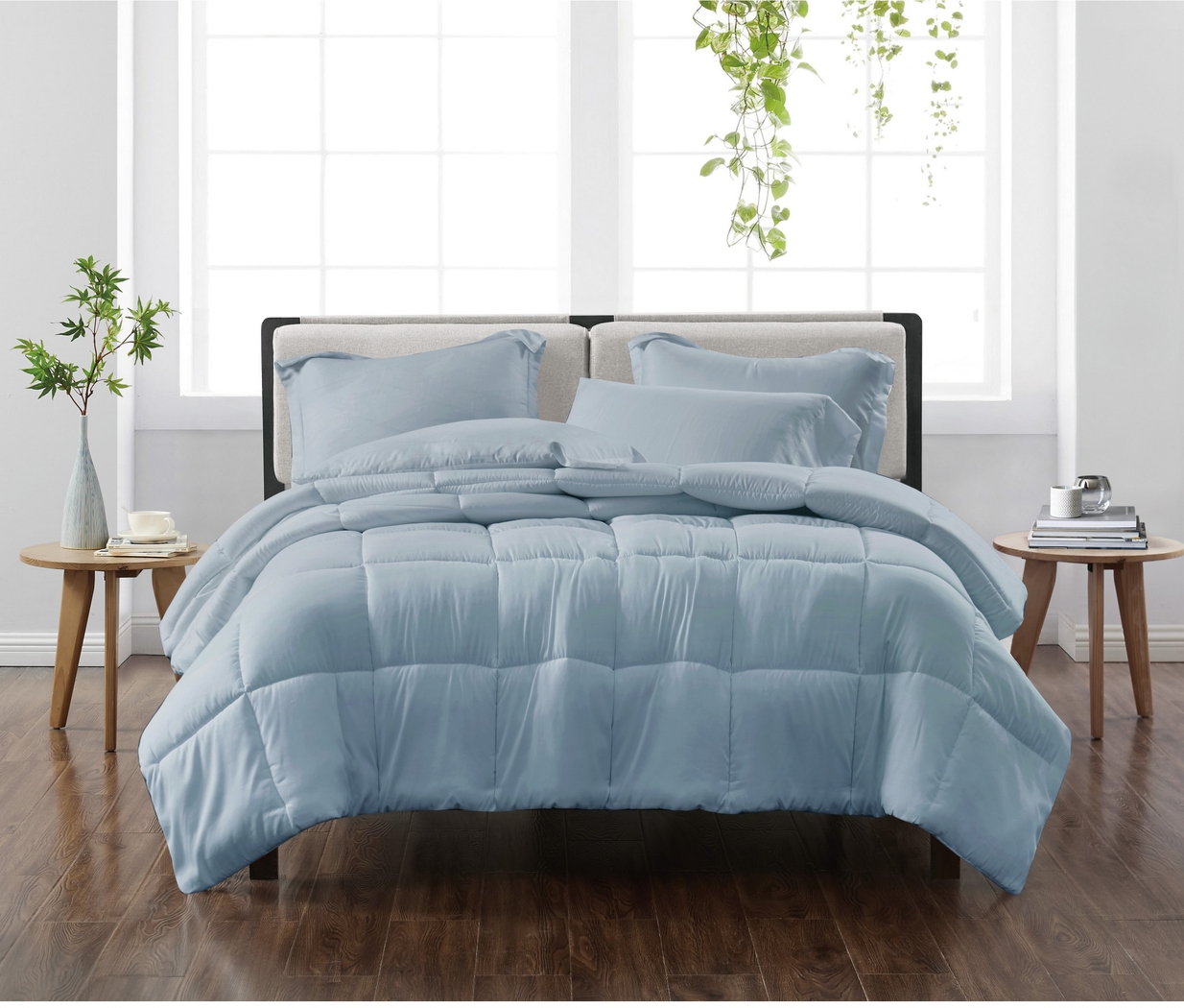 Kids Candy Colors Blue Twin Comforter Set - Thumbnail - Image 1