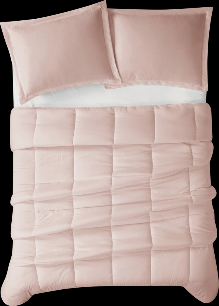 Kids Candy Colors Blush Twin Comforter Set - Thumbnail - Image 4