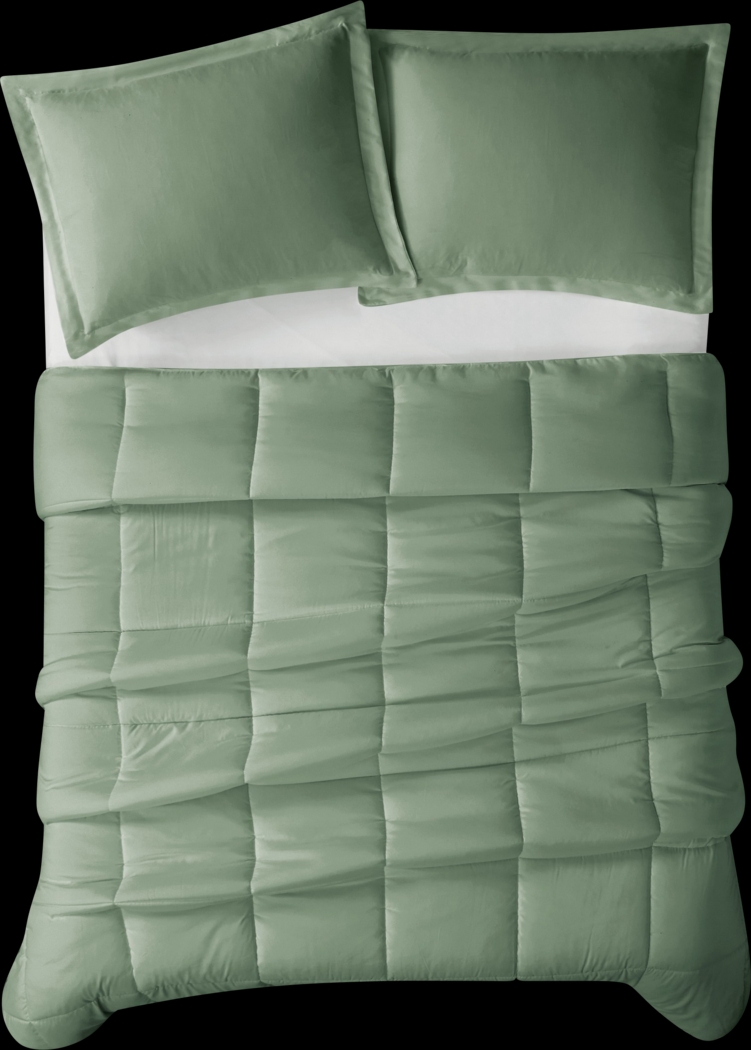 Kids Candy Colors Green Full/Queen Comforter Set - Thumbnail - Image 4