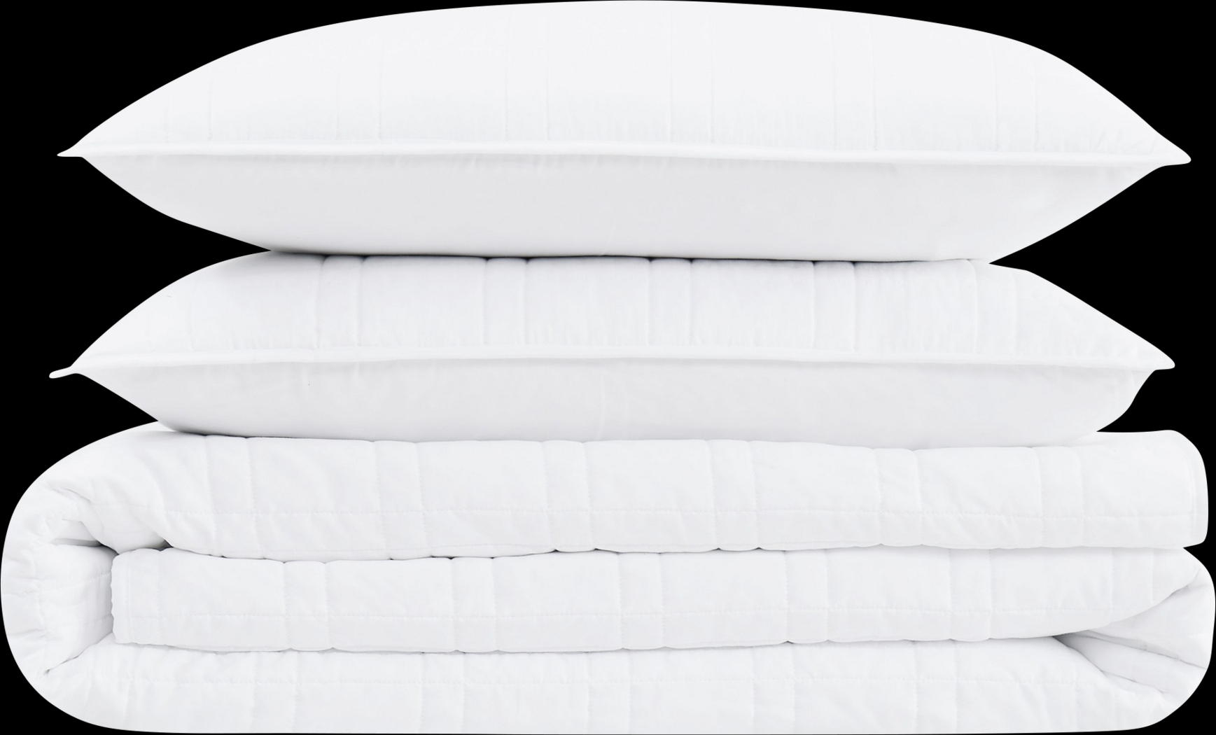 Kids Candy Colors White Twin Quilt Set - Thumbnail - Image 2