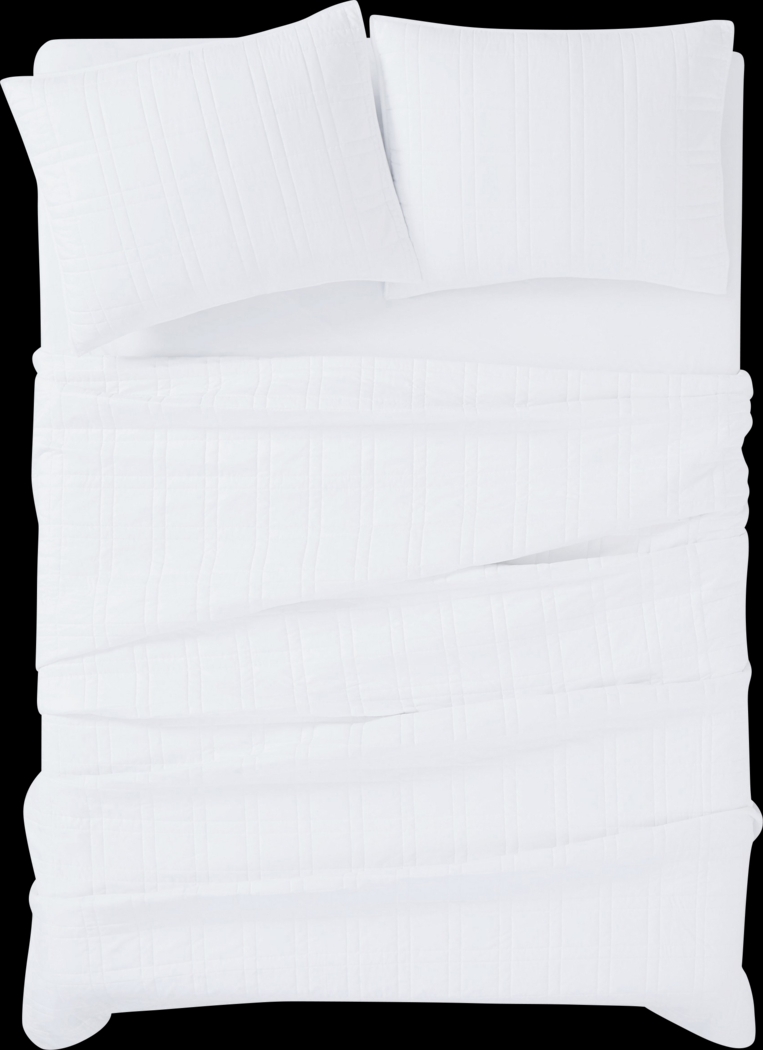 Kids Candy Colors White Twin Quilt Set - Thumbnail - Image 3