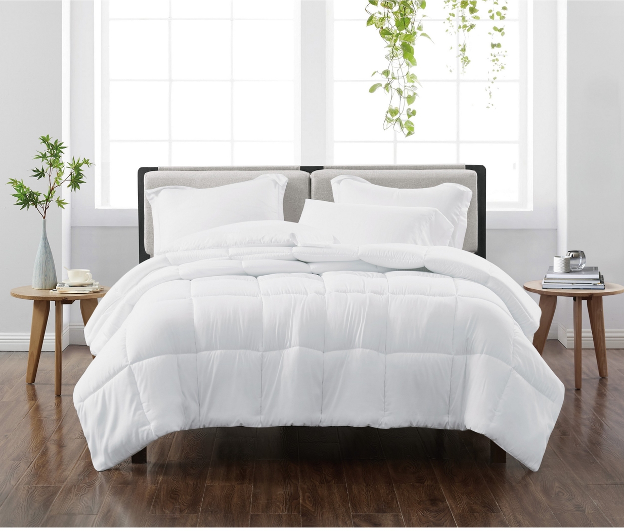 Kids Candy Colors White Full/Queen Comforter Set - Thumbnail - Image 1