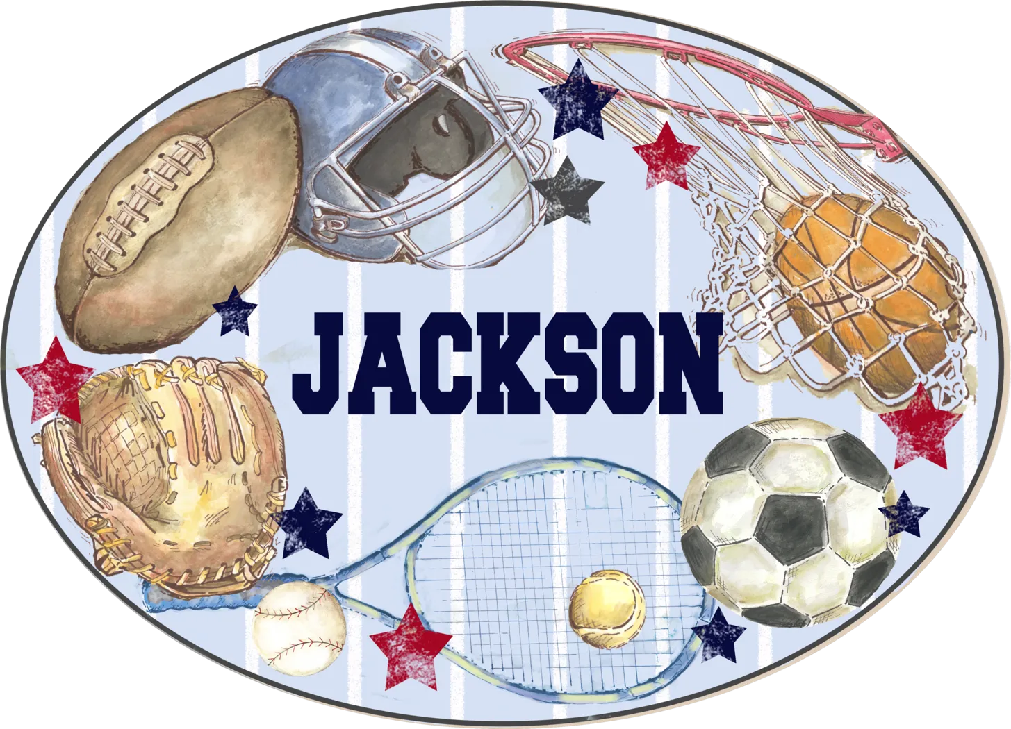 Kids Cannock Personalized Artwork - Thumbnail - Image 1