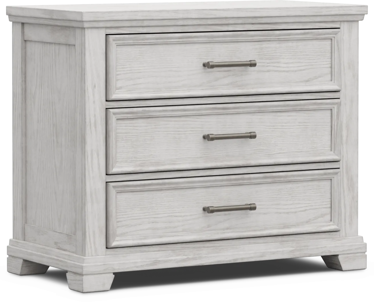 Kids Canyon Lake 2.0 Ash Gray 3-Drawer Chest - Image 2