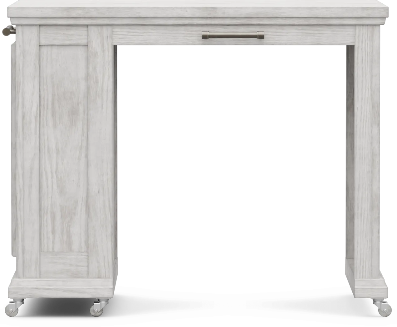 Kids Canyon Lake 2.0 Ash Gray Caster Desk - Thumbnail - Image 1