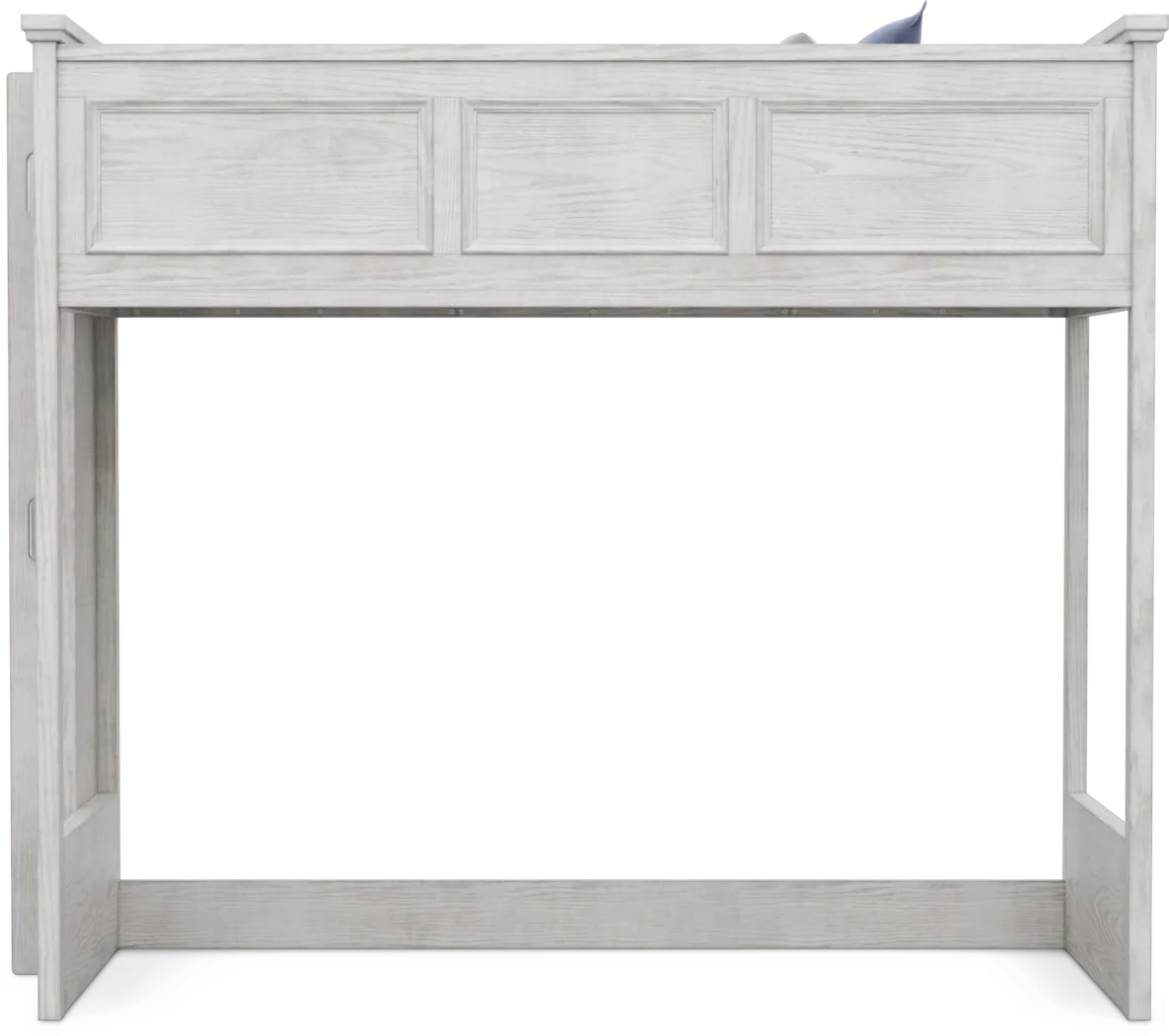 Kids Canyon Lake 2.0 Ash Gray Twin Loft Bed - Thumbnail - Image 2