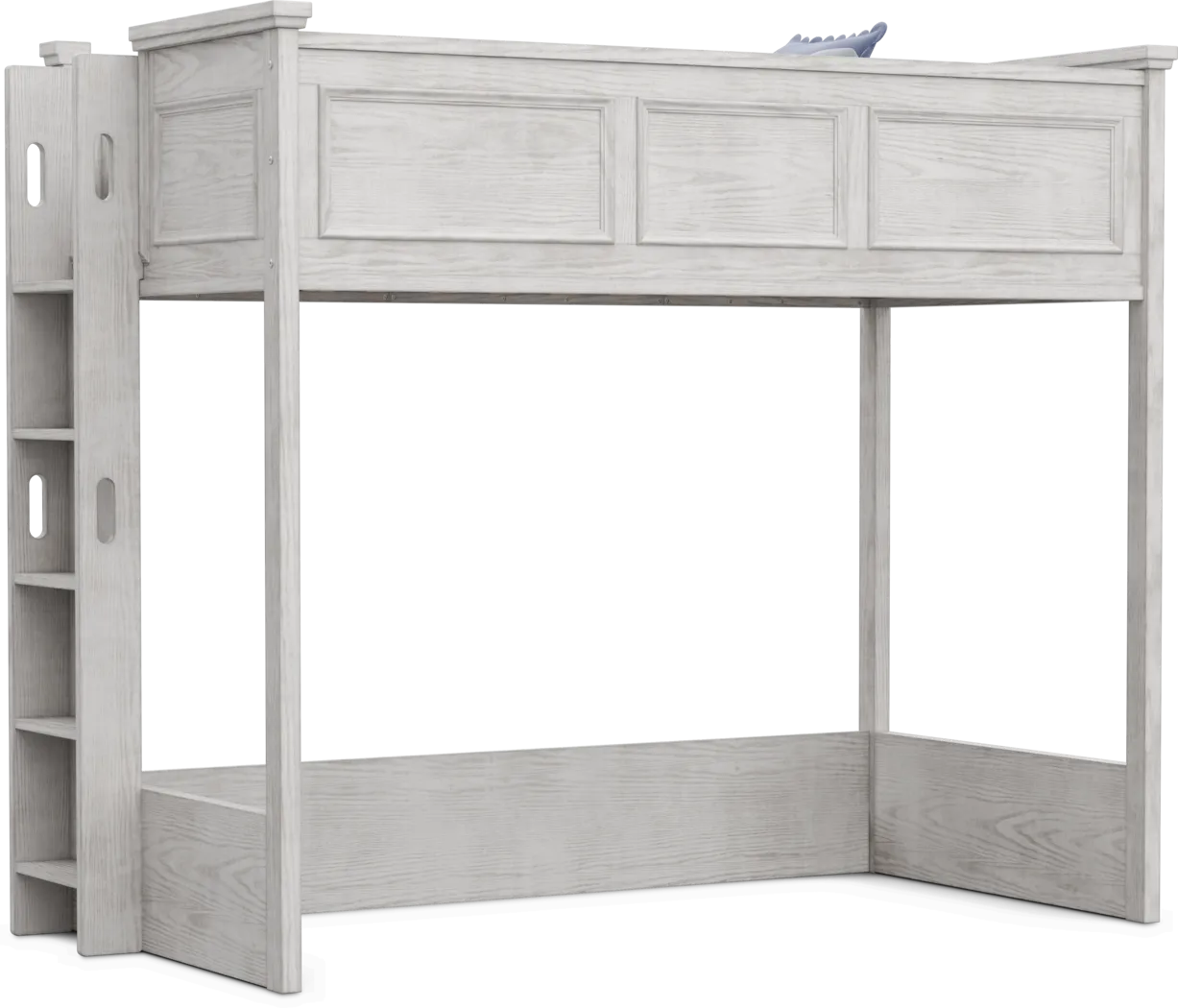 Kids Canyon Lake 2.0 Ash Gray Twin Loft Bed - Image 2