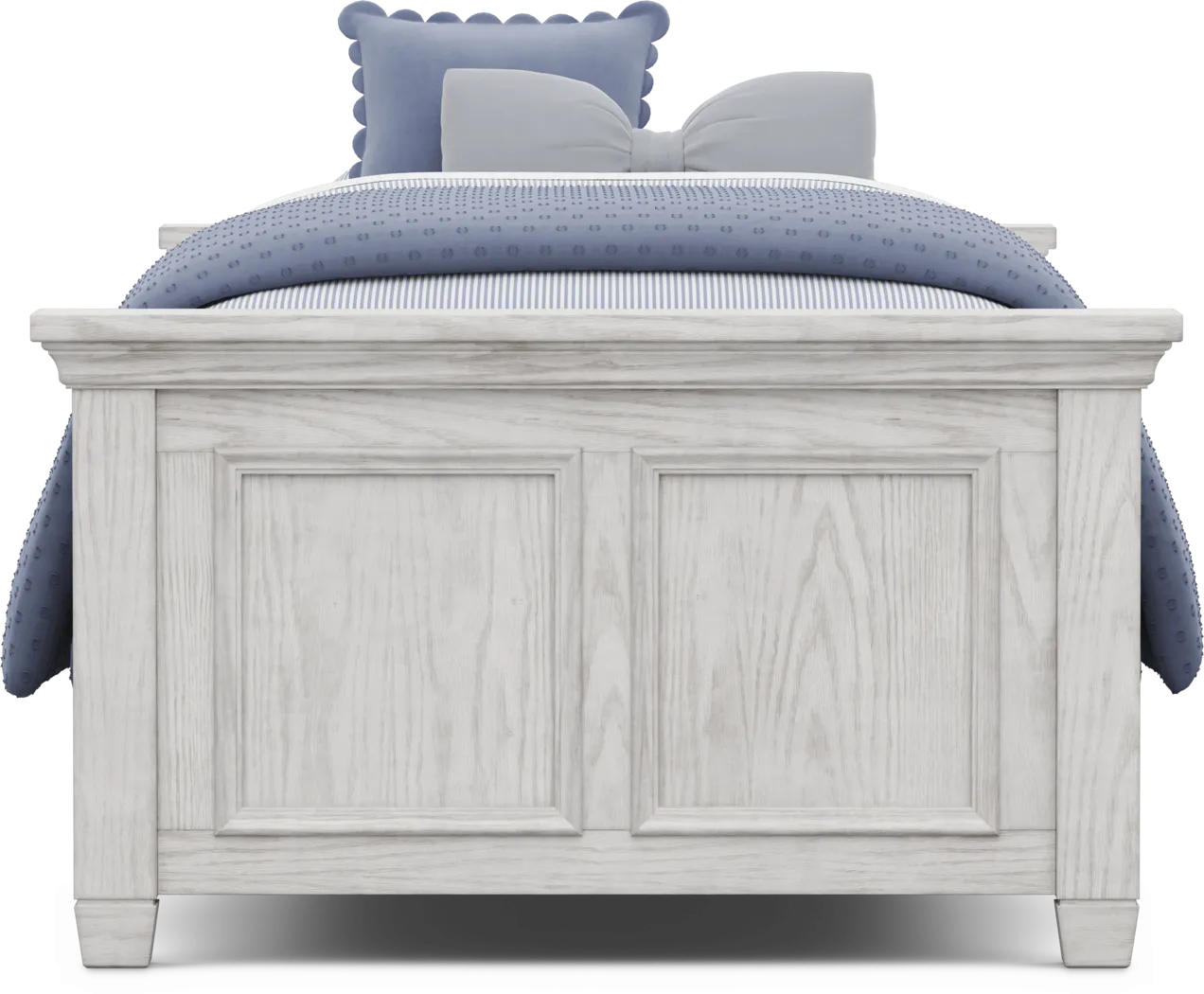 Kids Canyon Lake 2.0 Ash Gray Twin Low Profile Bed - Thumbnail - Image 2