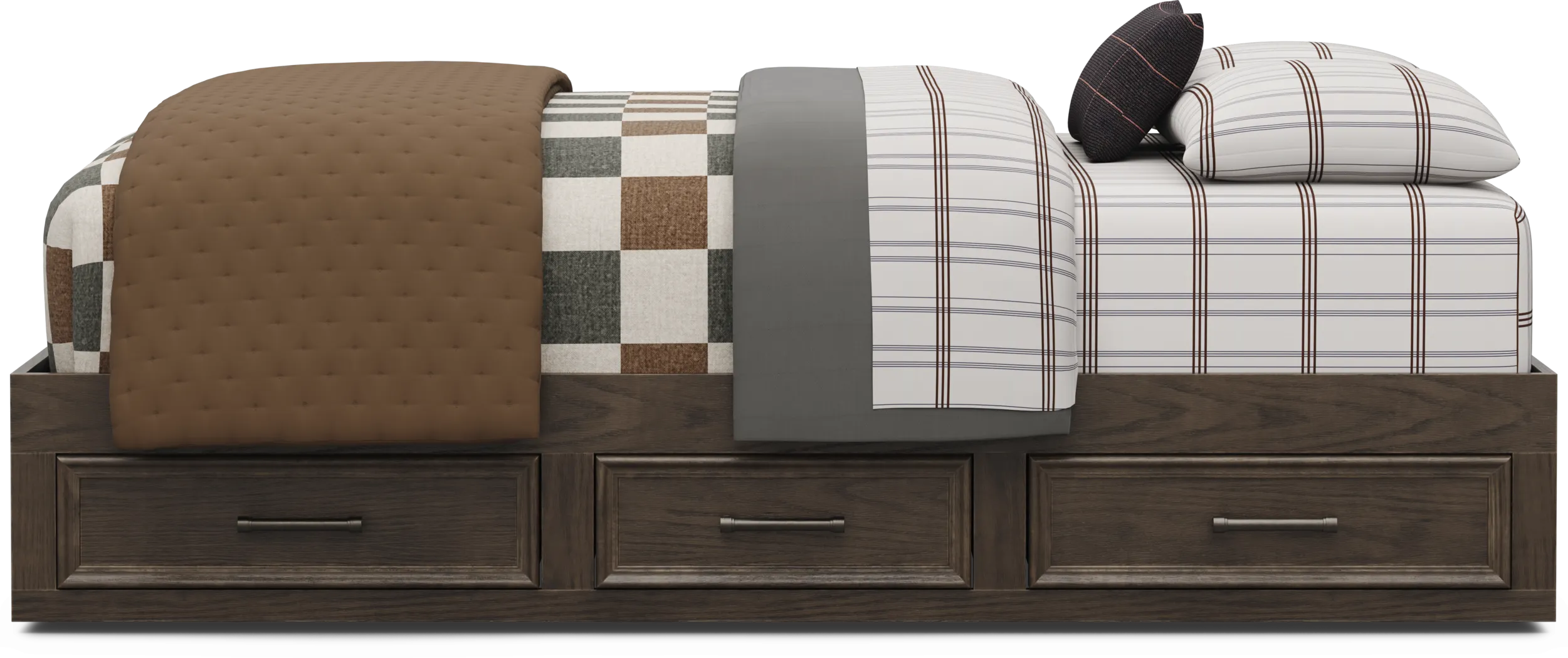 Kids Canyon Lake 2.0 Java Full Platform Bed - Thumbnail - Image 2